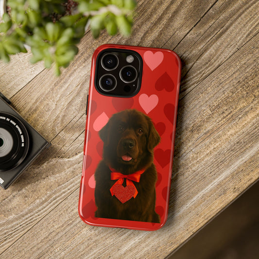 Cupid's Companion Newfie iPhone Case