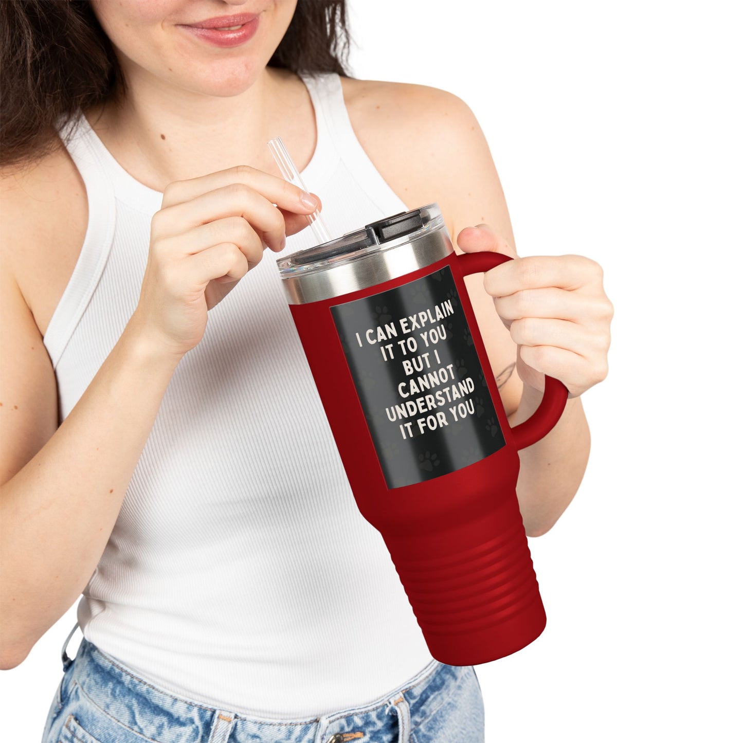 I Cannot Understand It For You Insulated Travel Mug