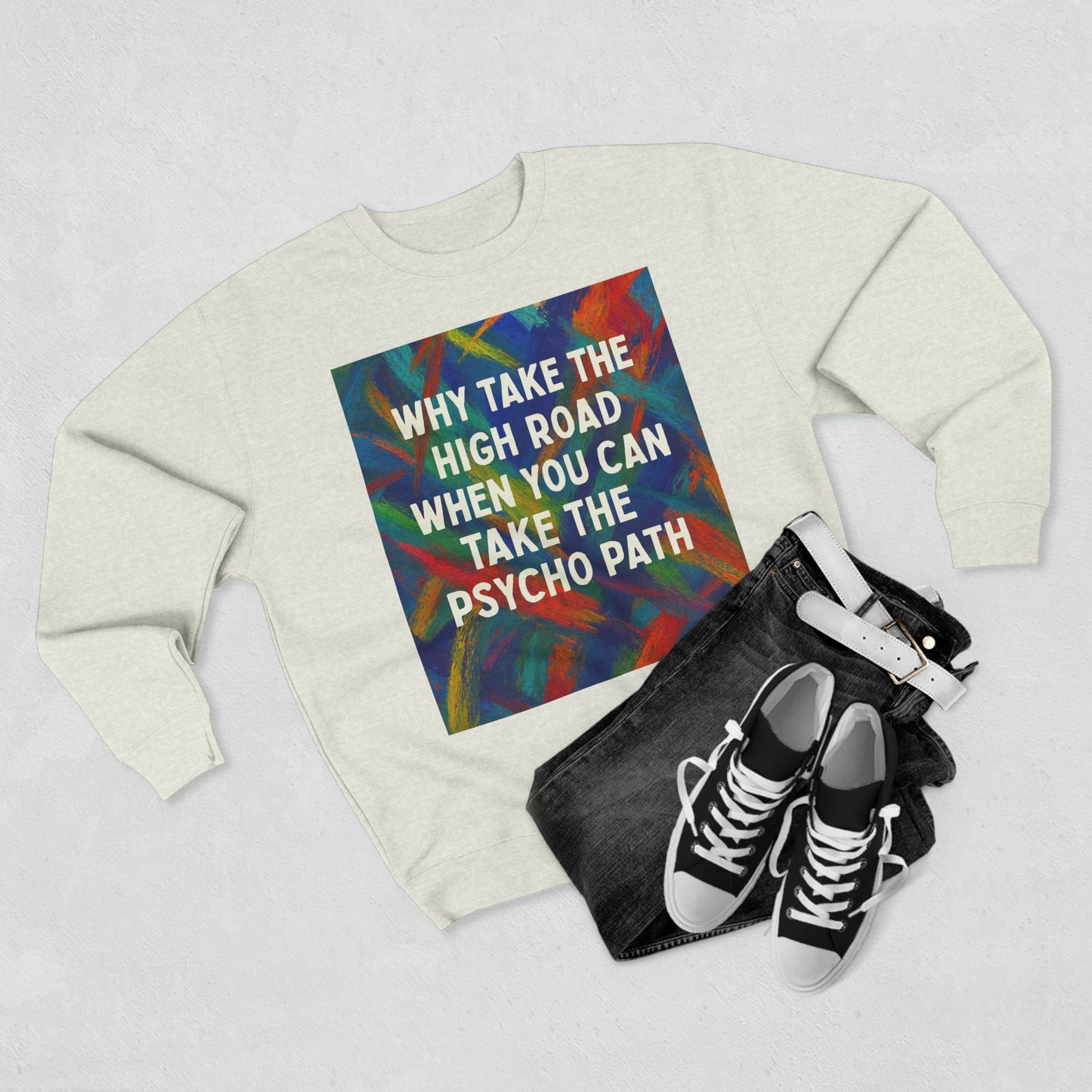 Psycho Path Unisex Crewneck Sweatshirt