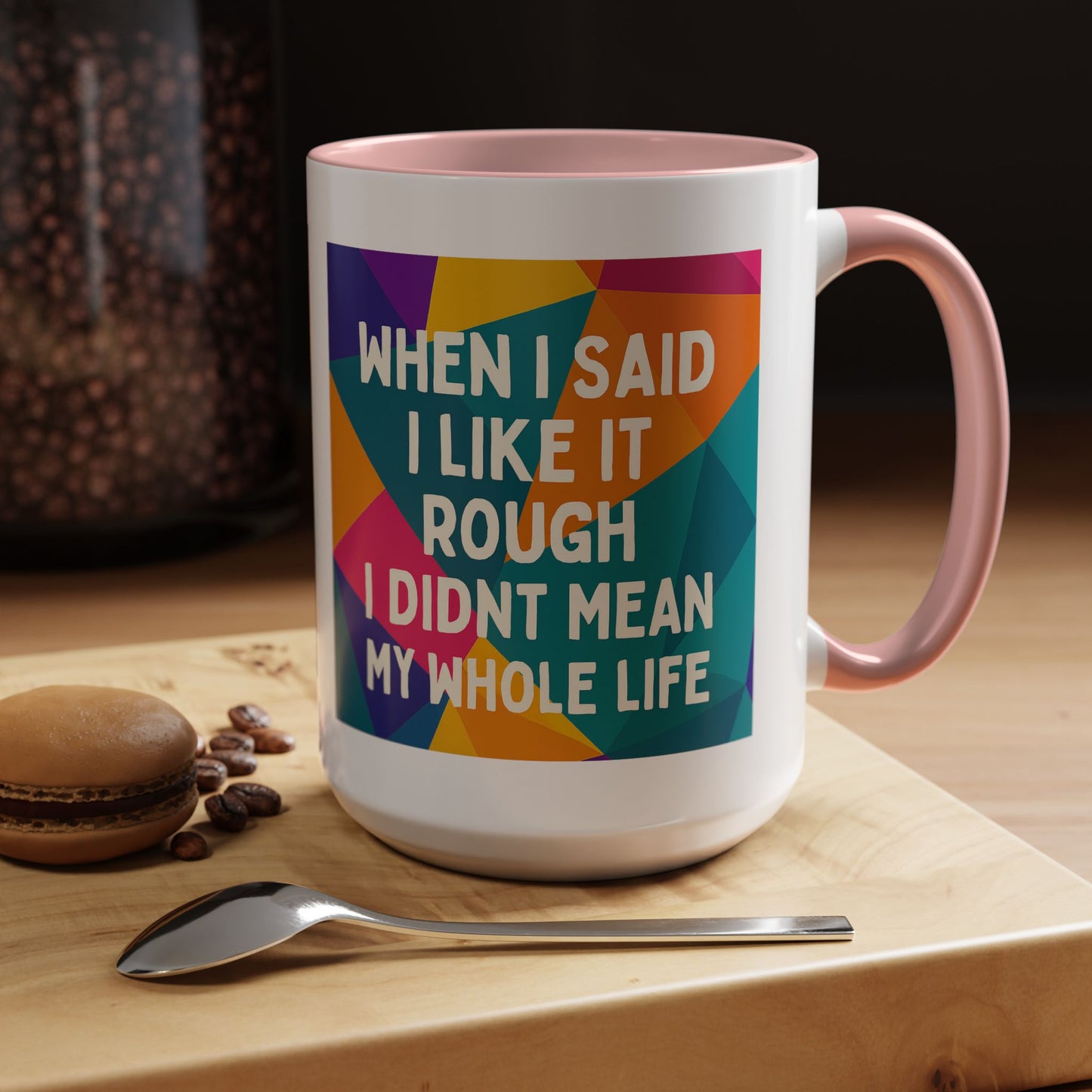 Like It Rough 2-Tone Coffee Mug
