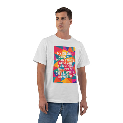 Speechless Men's Short-Sleeve Crewneck Tee