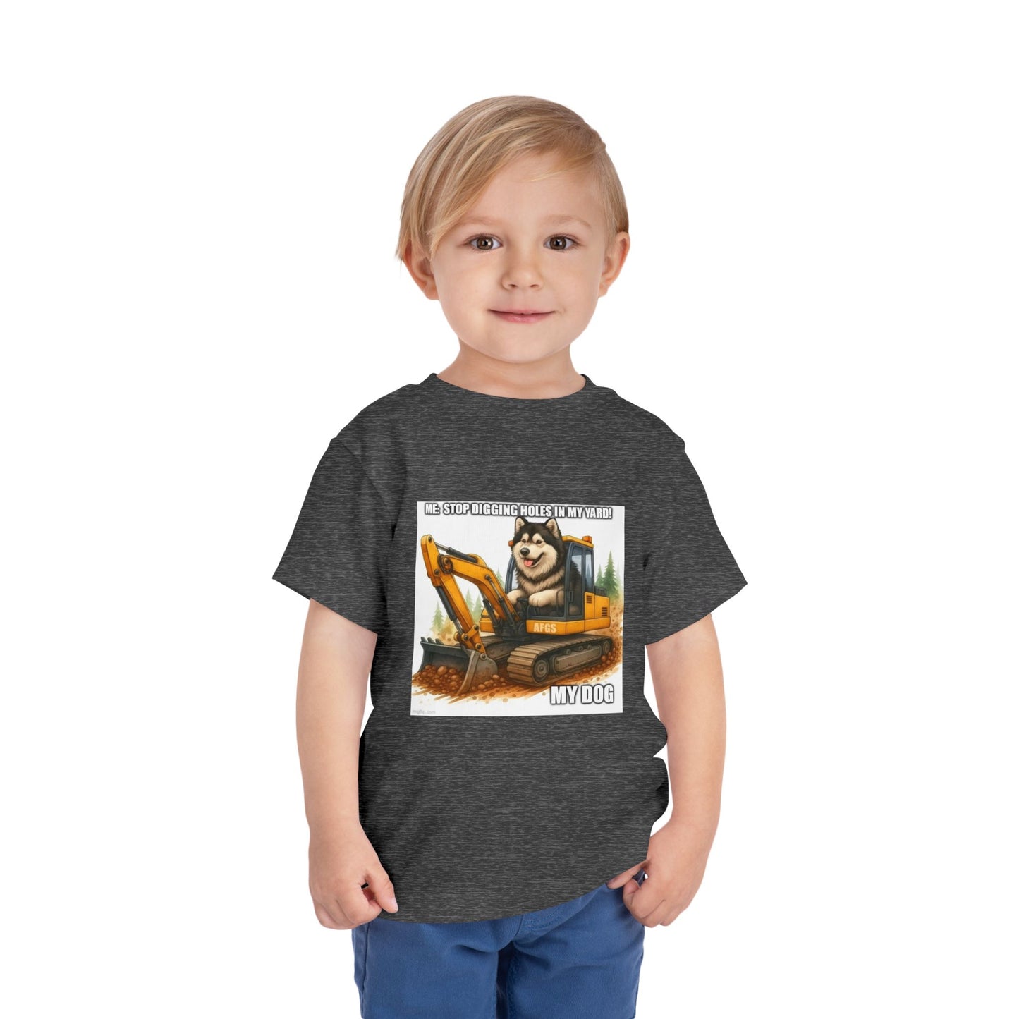 Digmaster 2000 Toddler Unisex Short Sleeve Crewneck Tee