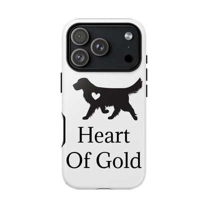 Heart Of Gold iPhone Case