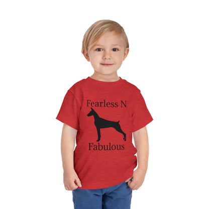 Fearless N Fabulous Toddler Unisex Short Sleeve Crewneck Tee