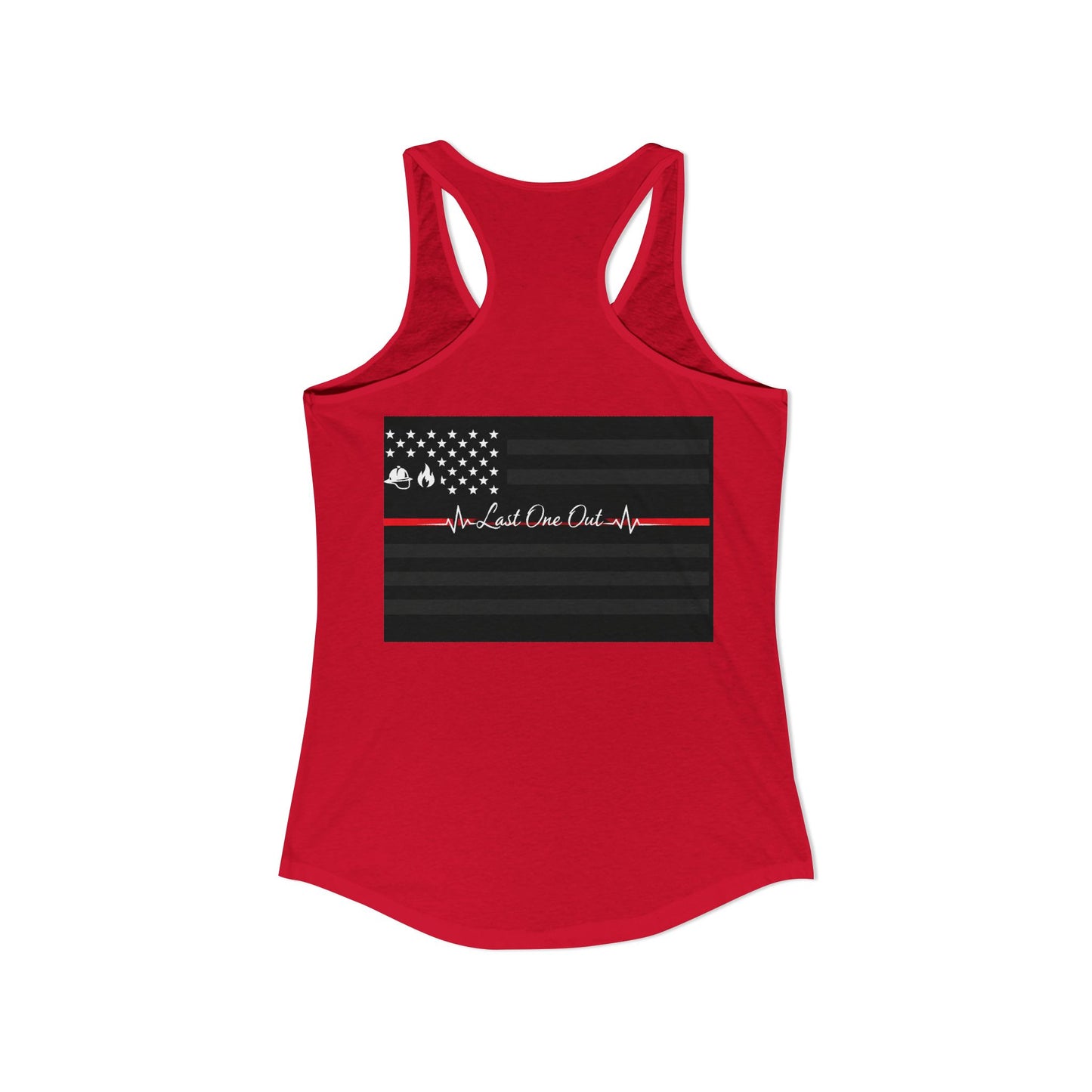 Thin Red Line Women's Racerback Tank