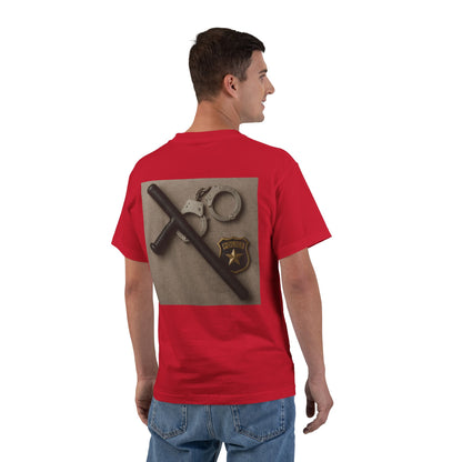 Law Enforcement Appreciation Men's Short-Sleeve Crewneck Tee