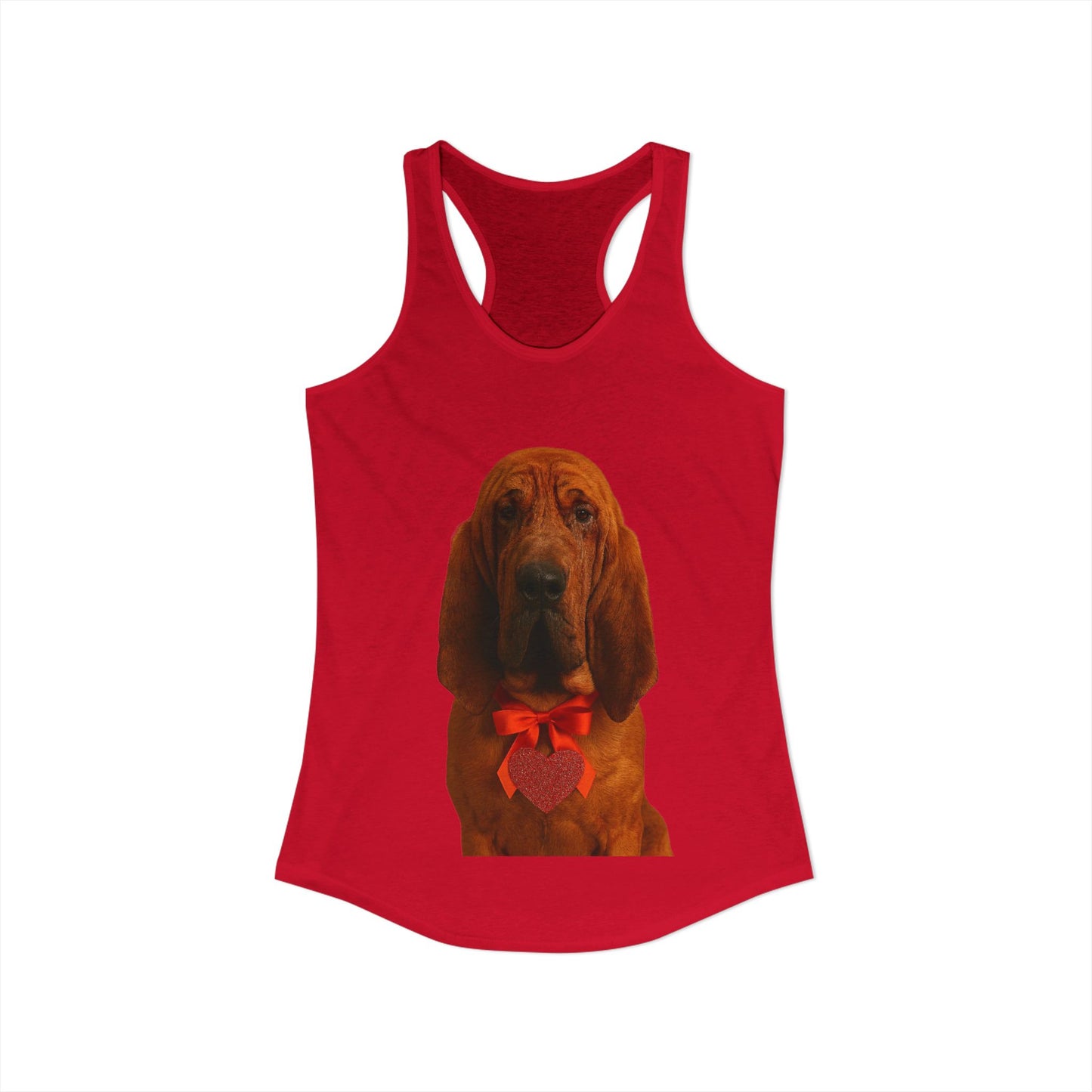 Cupid's Companion Bloodhound Women's Racerback Tank
