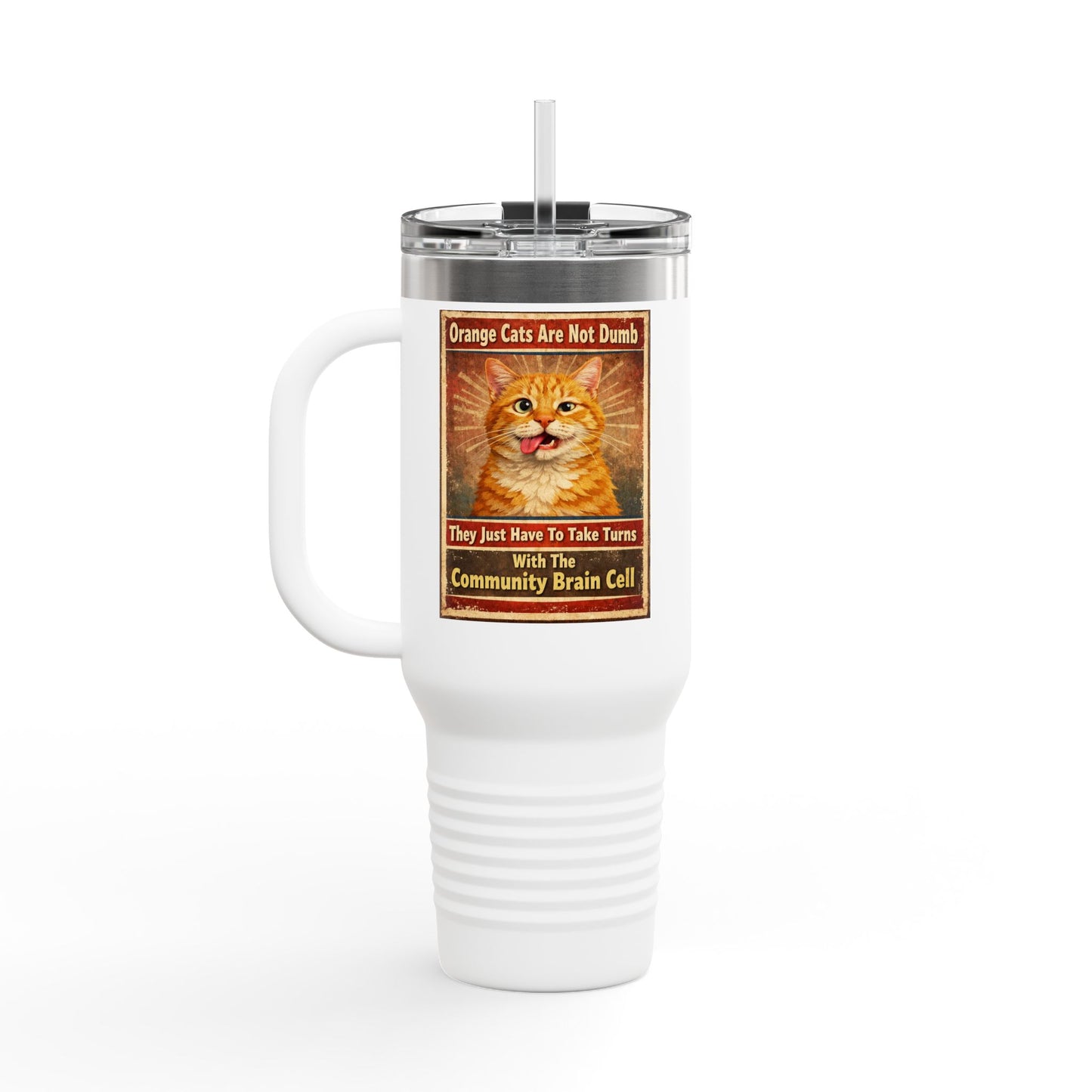 Community Brain Cell Insulated Travel Mug