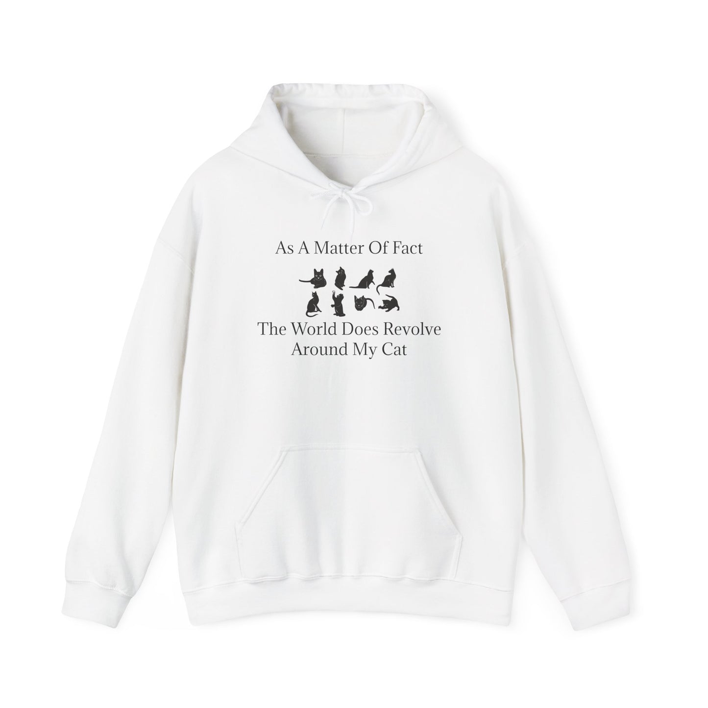 Matter Of Fact Cat Unisex Hoodie