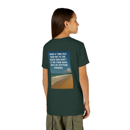 Time Out Youth Unisex Short Sleeve Crewneck Tee