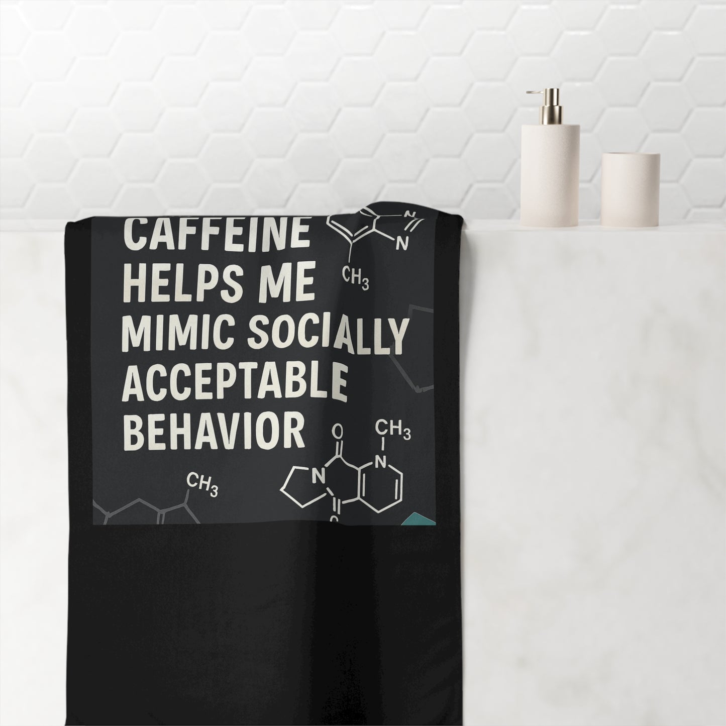 Socially Acceptable Mink-Cotton  Beach Towel