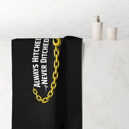 Always Hitched Mink-Cotton  Beach Towel