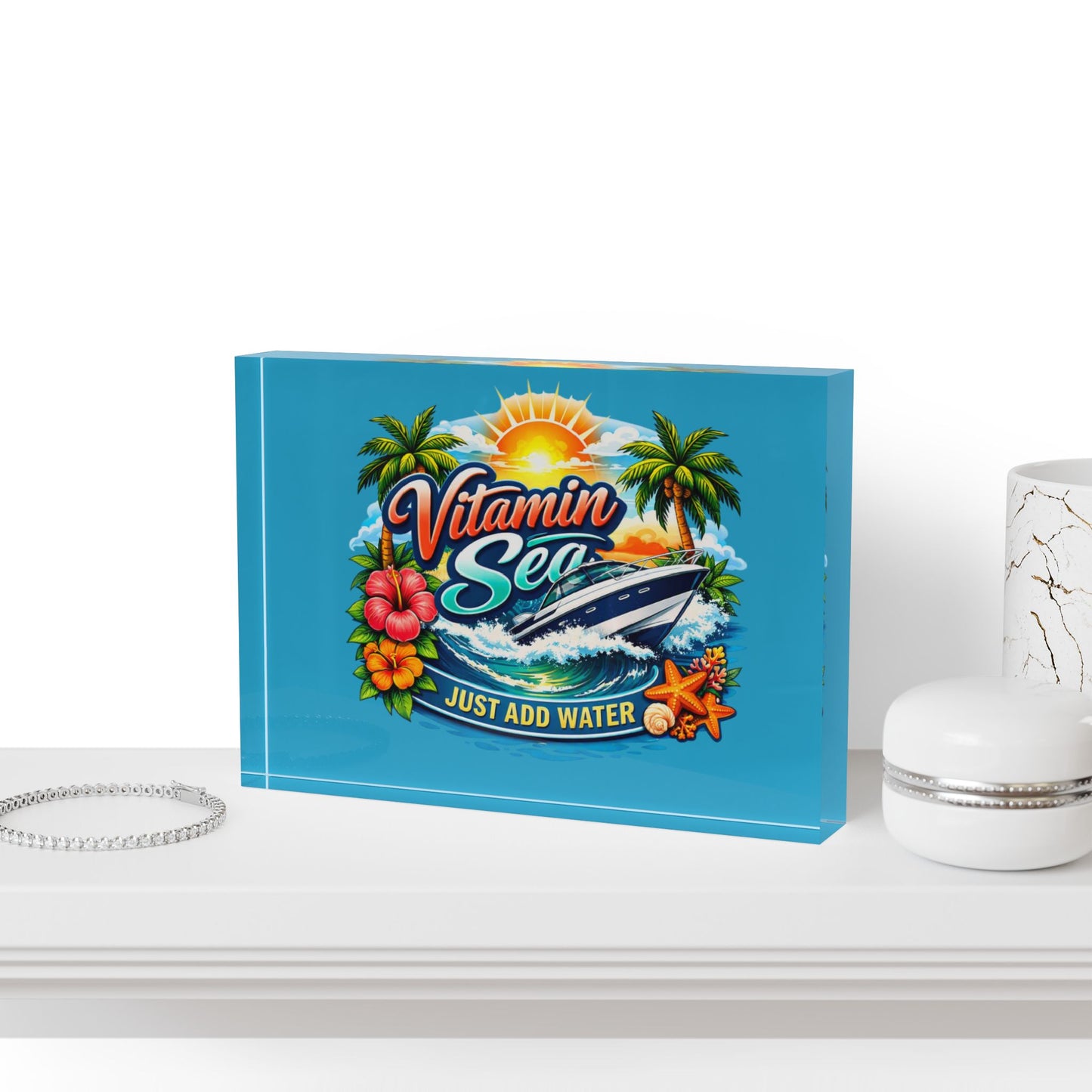 Vitamin Sea Acrylic Photo Block