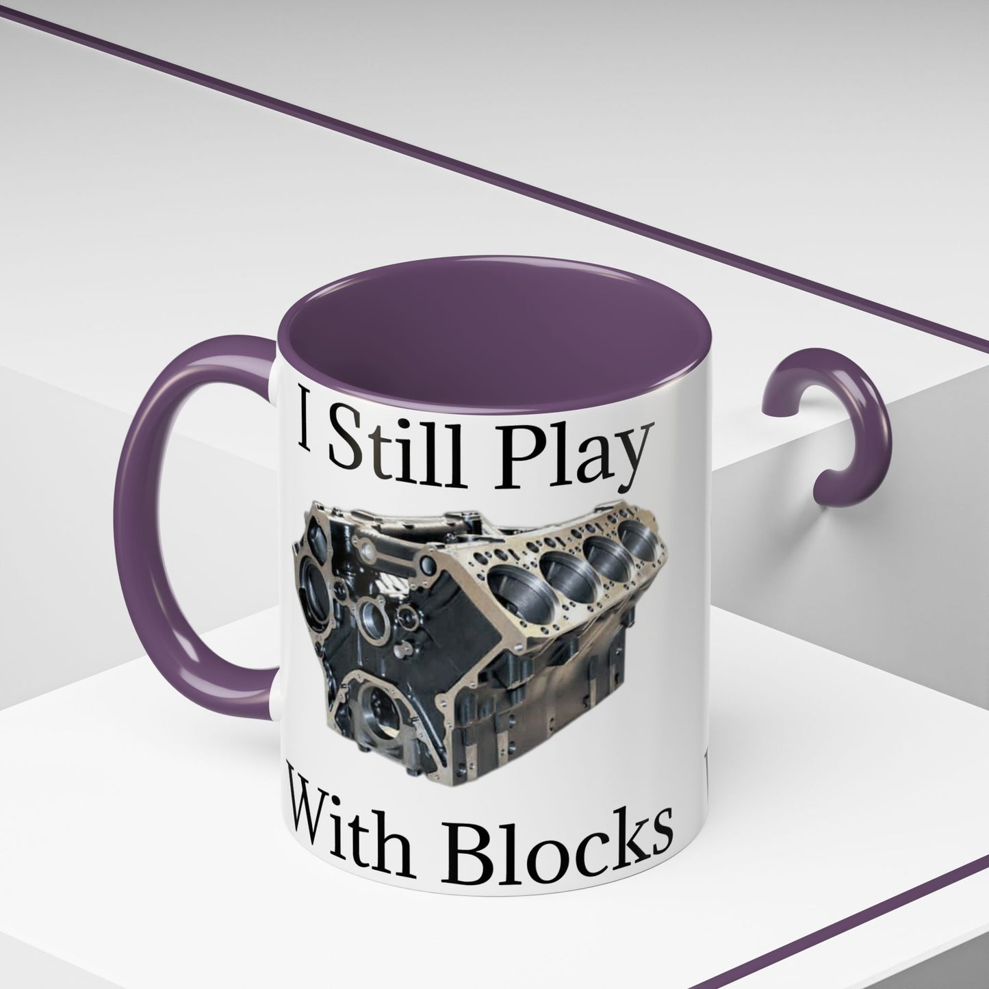 Play With Blocks 2-Tone Coffee Mug
