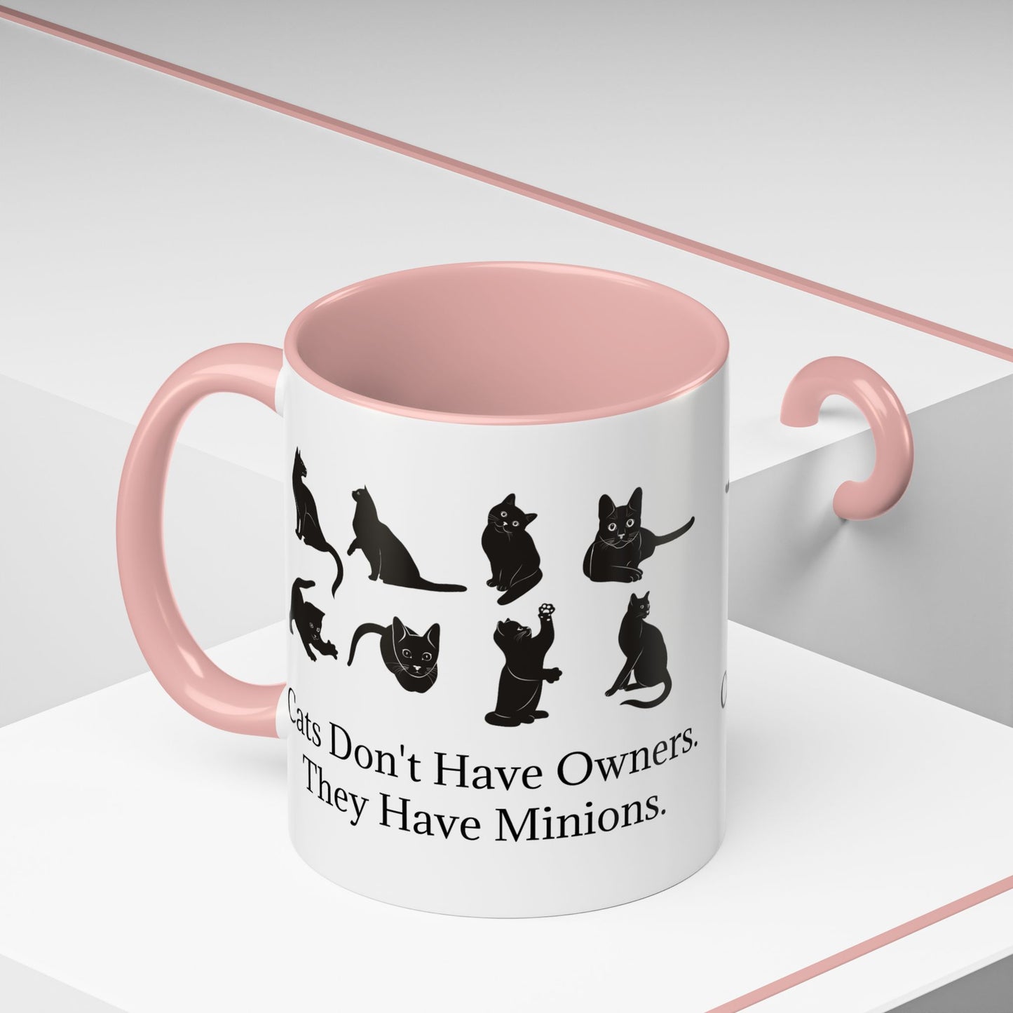 Cat Minions 2-Tone Coffee Mug