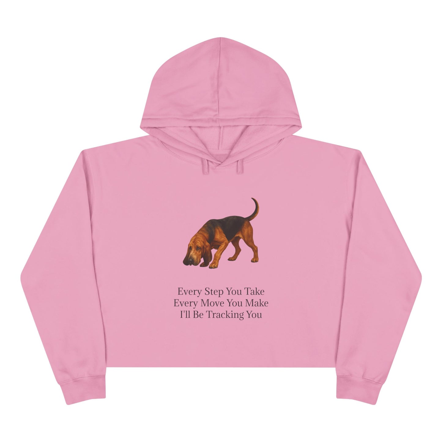 Tracking You Women's Crop Hoodie