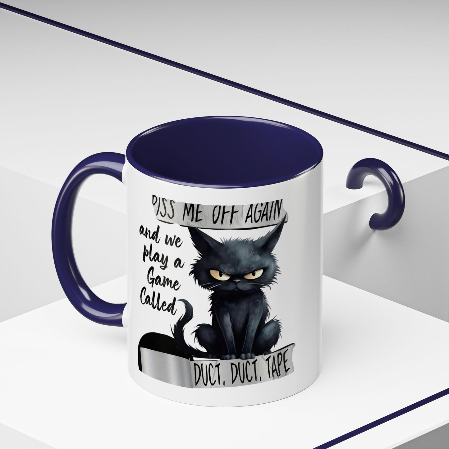 Duct, Duct, Tape 2-Tone Coffee Mug