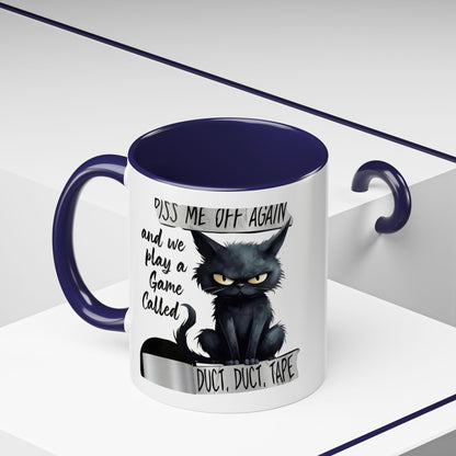 Duct, Duct, Tape 2-Tone Coffee Mug