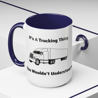 Trucking Thing 2-Tone Coffee Mug