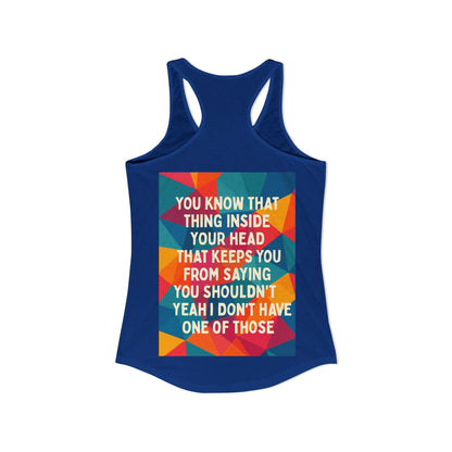 No Filter Women's Racerback Tank