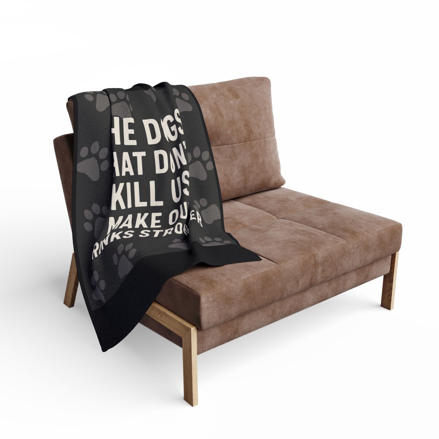 Drinks Stronger Arctic Fleece Blanket