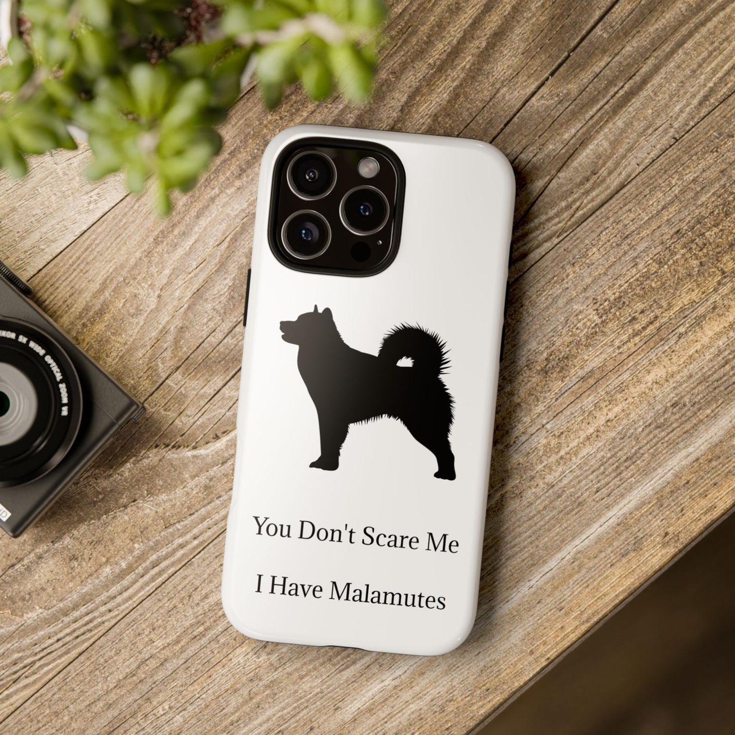 You Don't Scare Me iPhone Case