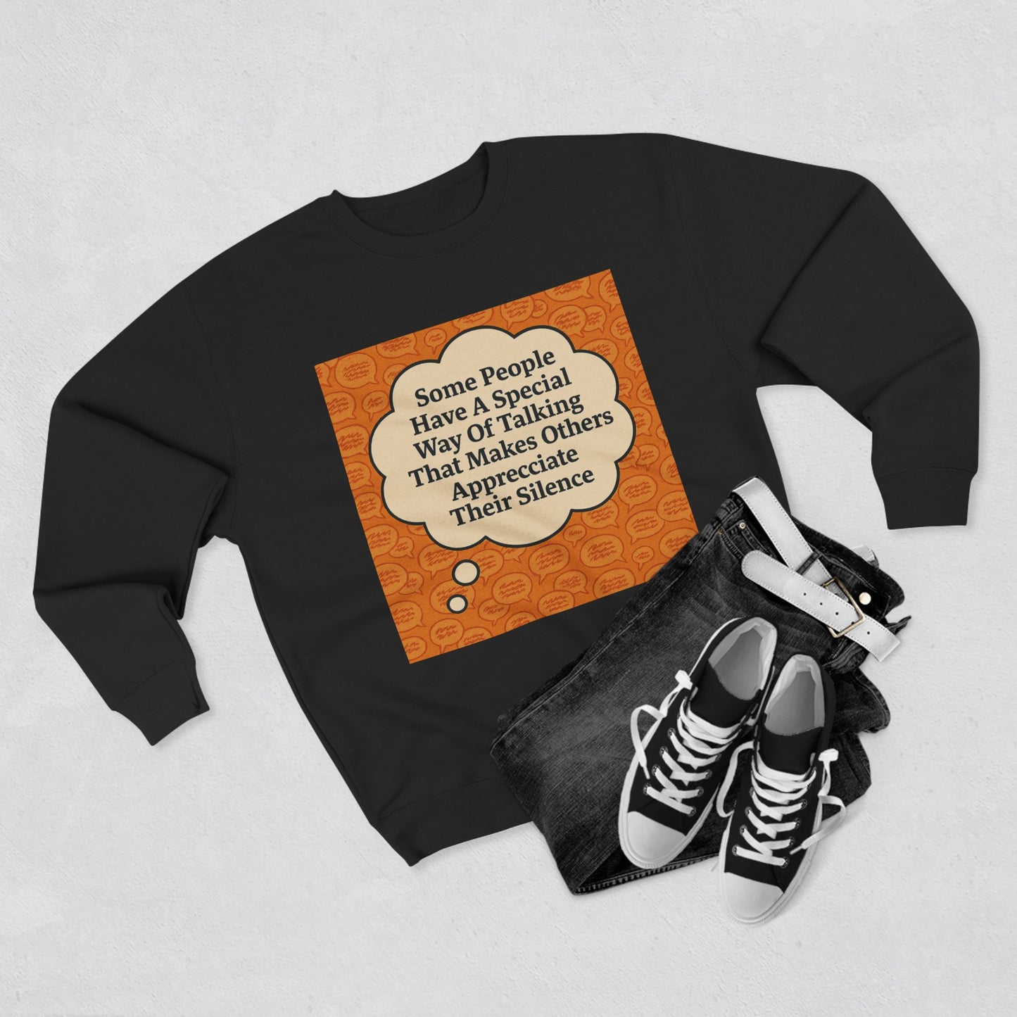 Special Way Of Talking Unisex Crewneck Sweatshirt