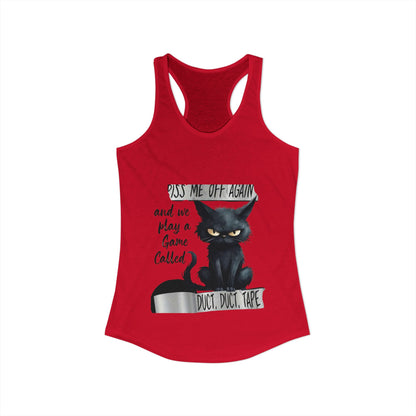 Duct, Duct, Tape Women's Racerback Tank