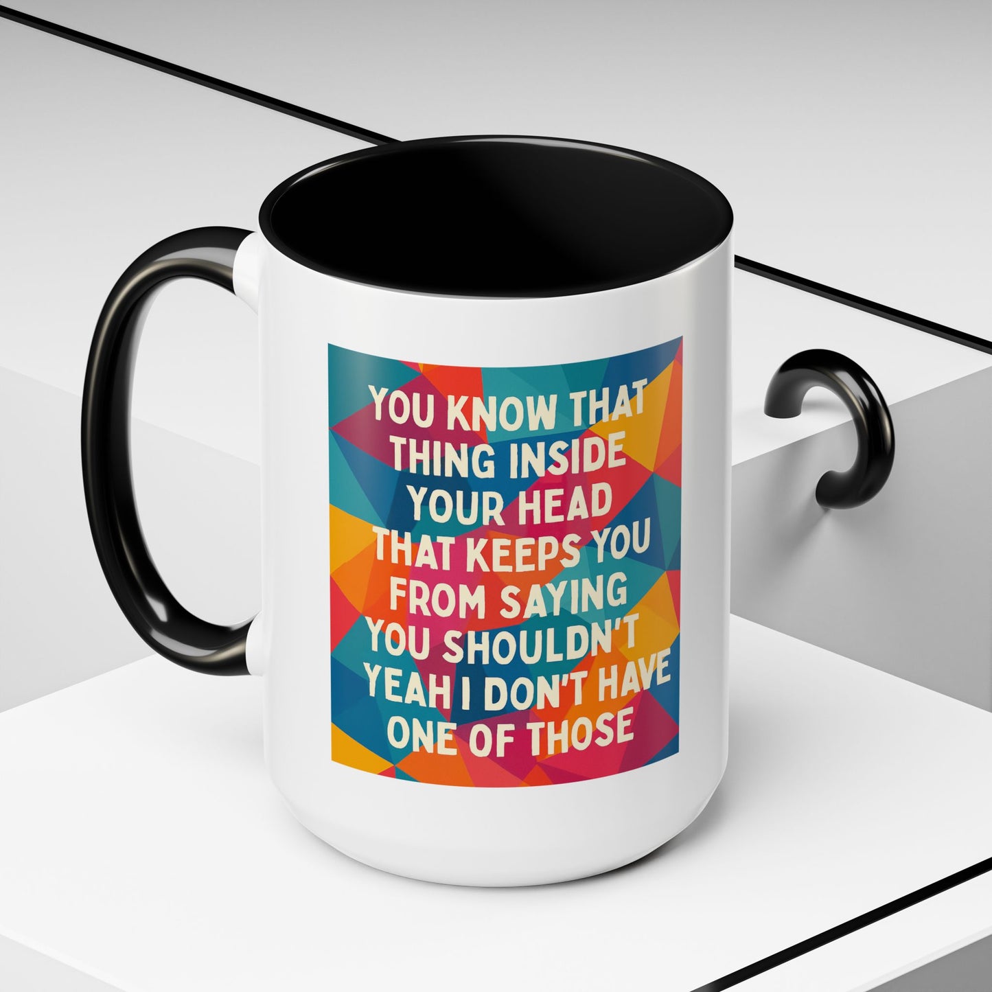 No Filter 2-Tone Coffee Mug