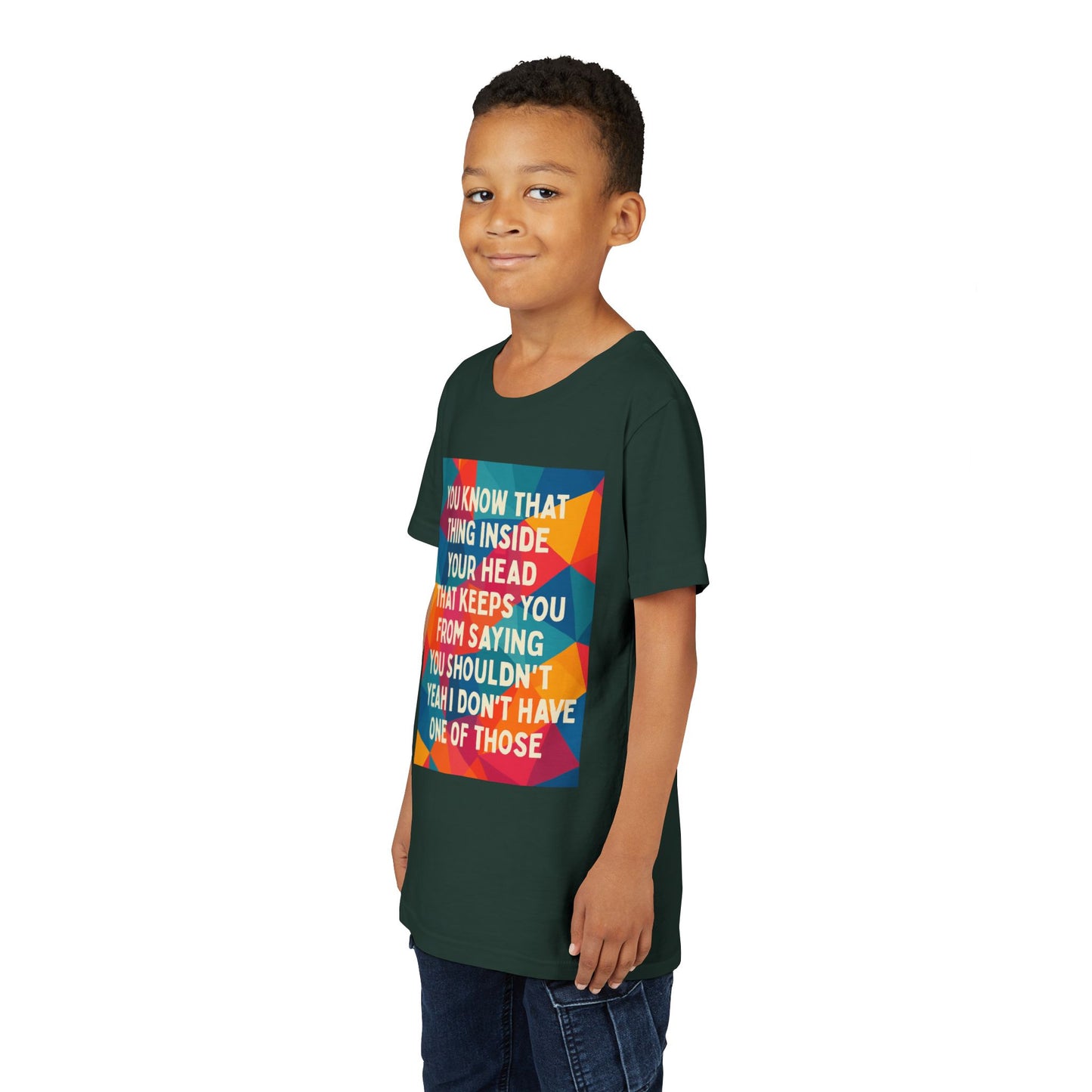 No Filter Youth Unisex Short Sleeve Crewneck Tee