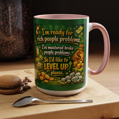 Level Up 2-Tone Coffee Mug