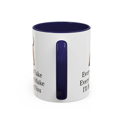 Tracking You 2-Tone Coffee Mug