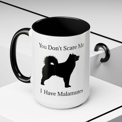 You Don't Scare Me 2-Tone Coffee Mug