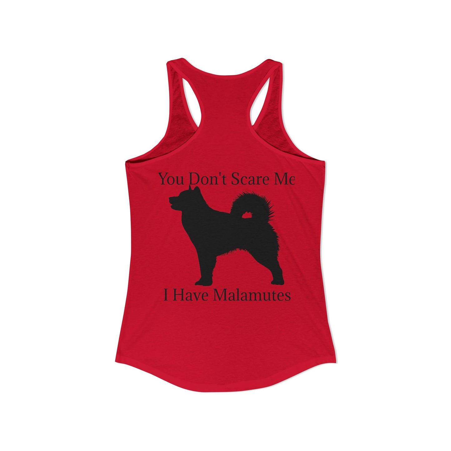 You Don't Scare Me Women's Racerback Tank