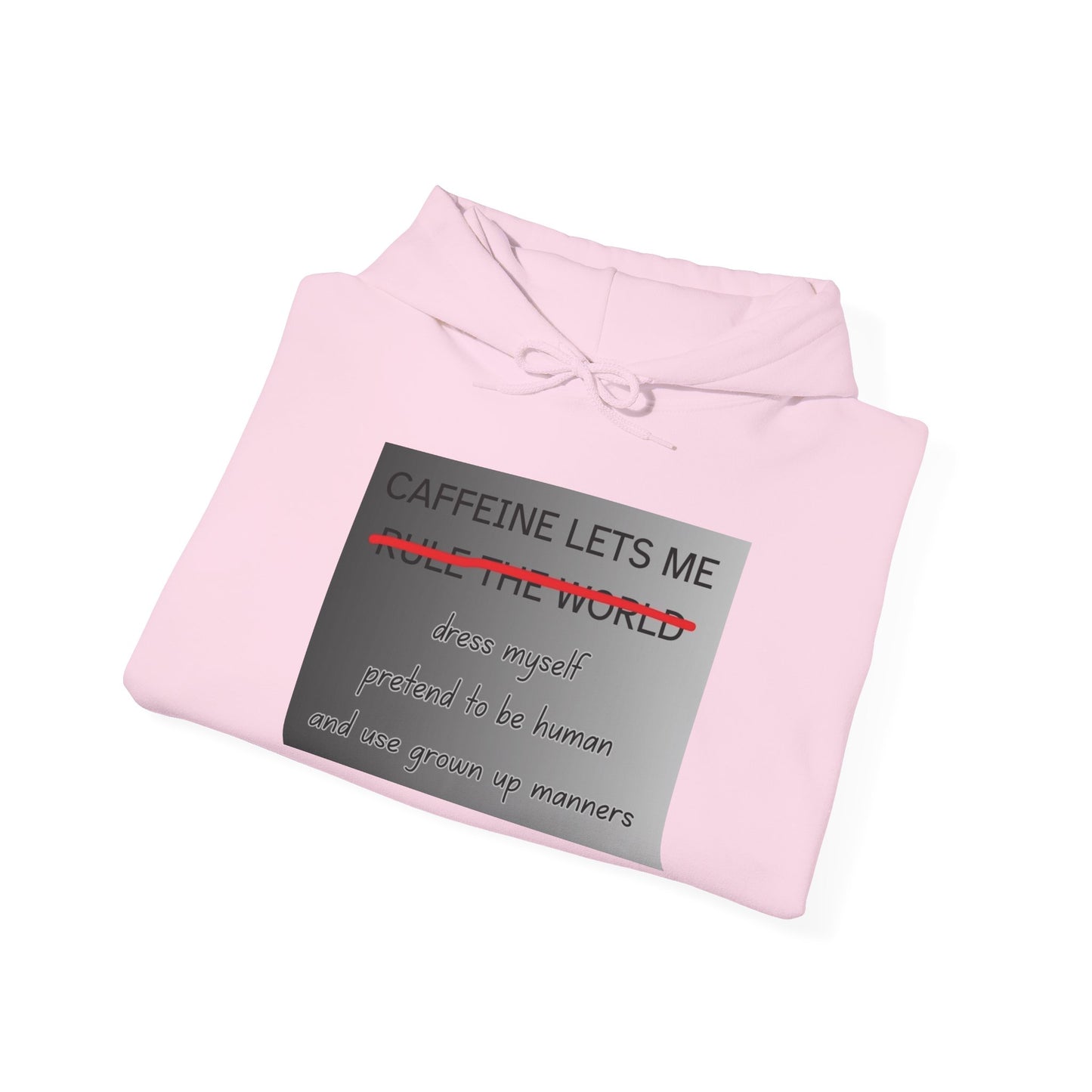 Caffeine Lets Me Unisex Hoodie