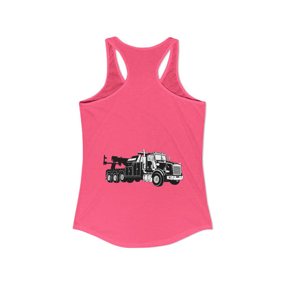 Heavy Tow Truck Women's Racerback Tank