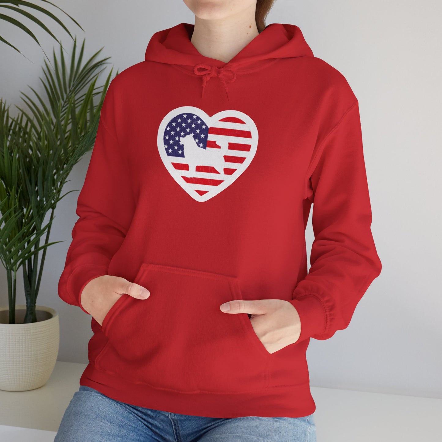 Malamute Flag Unisex Hoodie