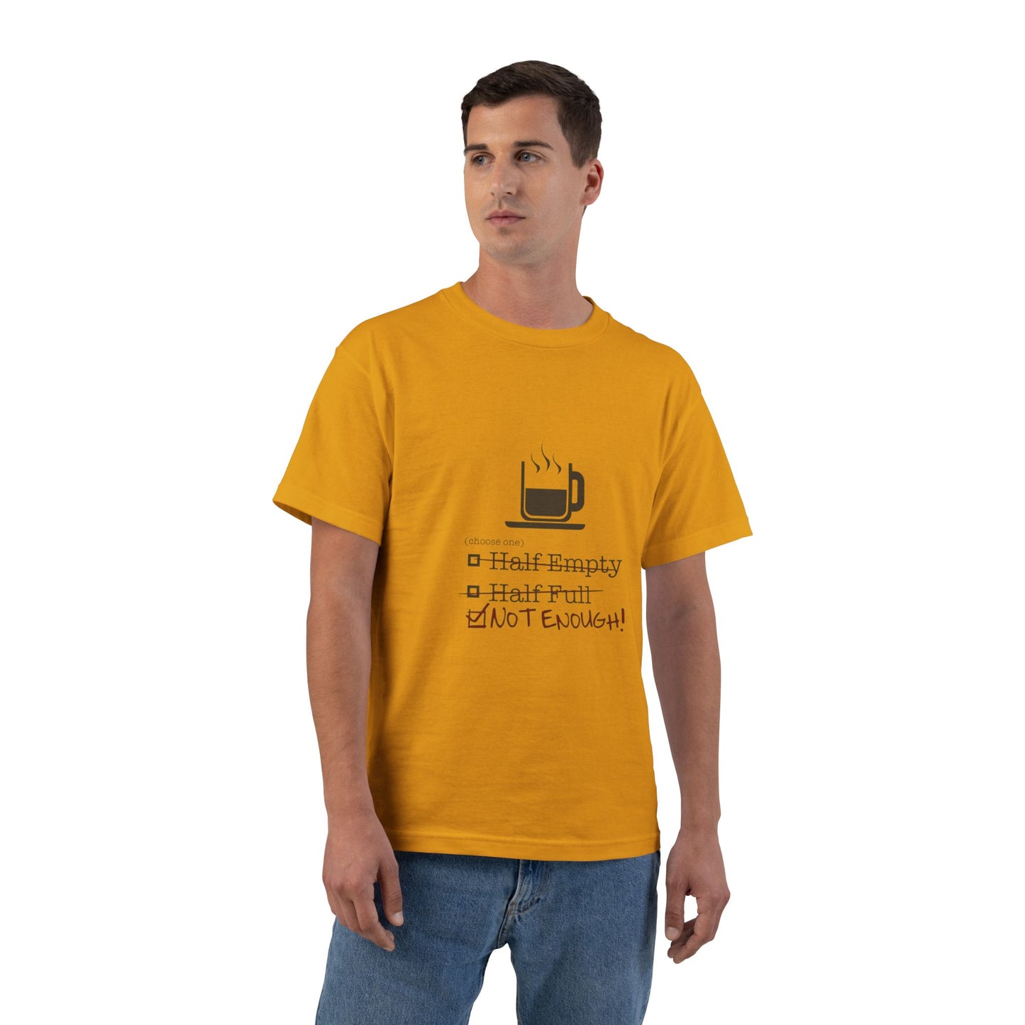 Not Enough Men's Short-Sleeve Crewneck Tee