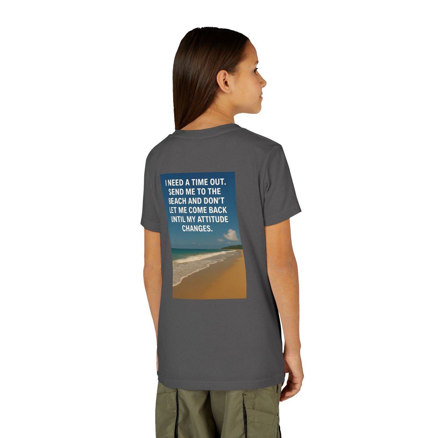 Time Out Youth Unisex Short Sleeve Crewneck Tee