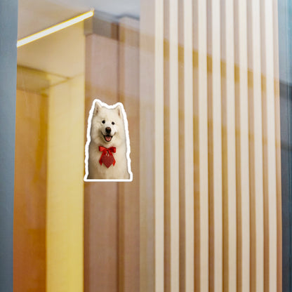 Cupid's Companion Samoyed Vinyl Decal