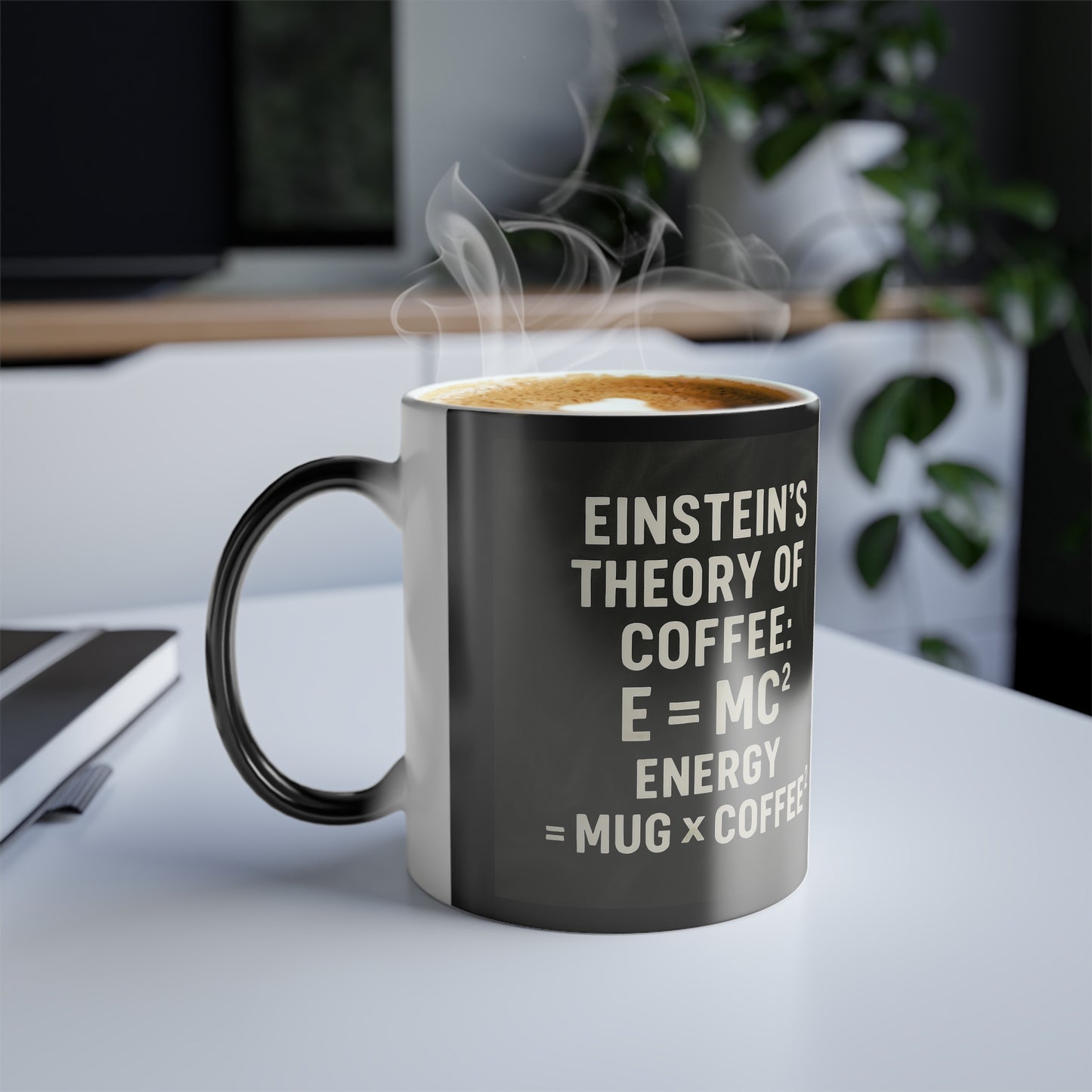 Einstein's Theory Of Coffee Color Changing Mug