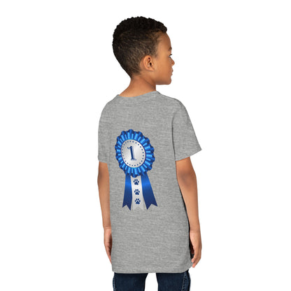 Show Ribbon Youth Unisex Short Sleeve Crewneck Tee