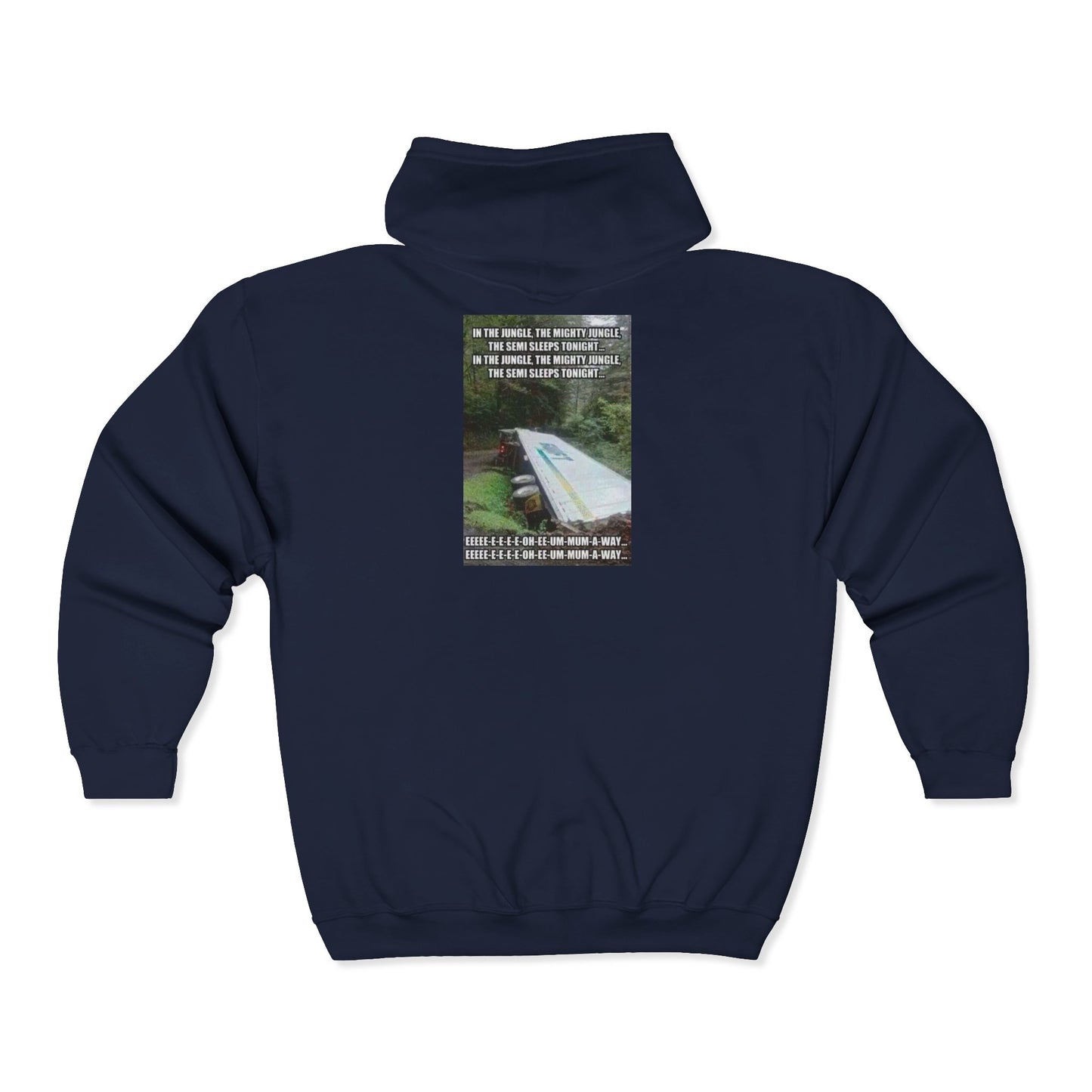 Semi Sleeps Unisex Full Zip Hoodie