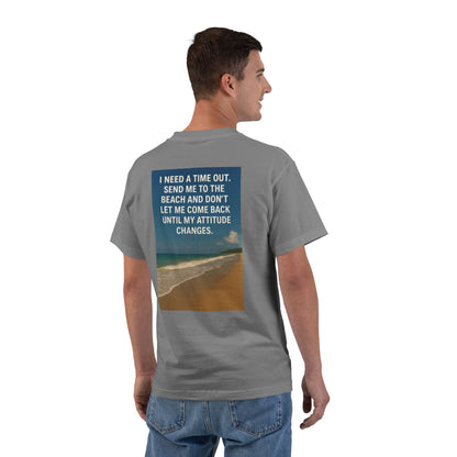 Time Out Men's Short-Sleeve Crewneck Tee