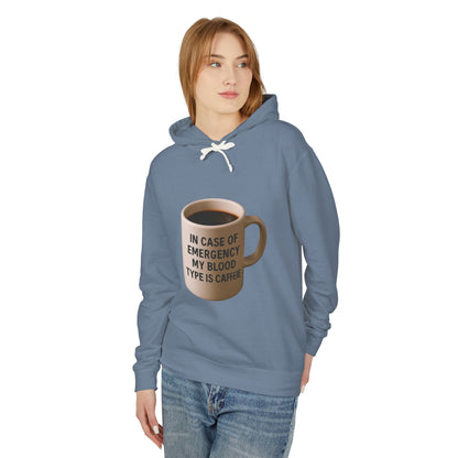 Blood Type Unisex Lightweight Hoodie