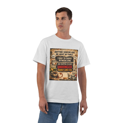 Unhinged Family Men's Short-Sleeve Crewneck Tee
