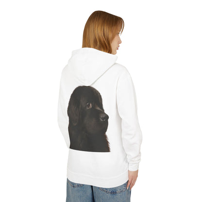 Newfie Head Unisex Lightweight Hoodie