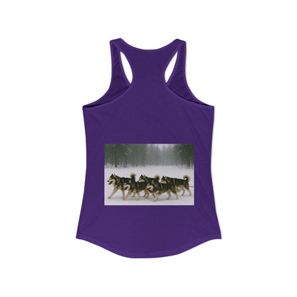 Mush On Women's Racerback Tank