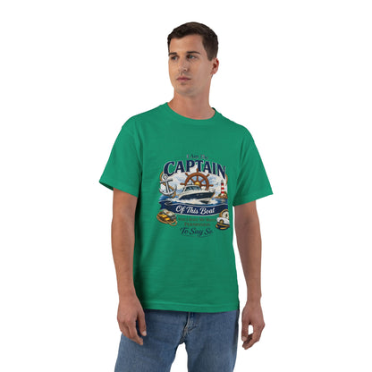 Captain Men's Short-Sleeve Crewneck Tee