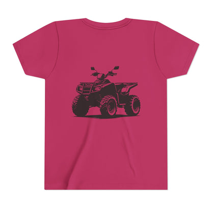 Off The Beaten Path Quad Youth Unisex Short Sleeve Crewneck Tee